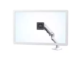 45-475-216 HX Desk Monitor Mount Arm - White - 1 Monitor - max 42 inch