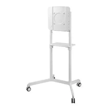 NS-M1250WHITE 32-70 inch - Mobile Flat Screen Floor Stand stand+trolley height: 160 cm White
