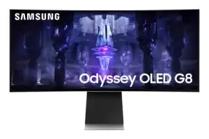 LS34BG850SUXEN Odyssey OLED G8 - 34 Zoll - Curved - UltraWide Quad HD OLED Smart Gaming Monitor - 3440x1440